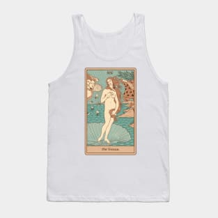 The Venus - Tarot Card Tank Top